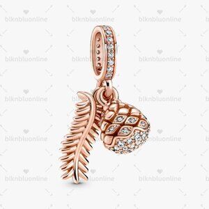 Pandora Sparkling Pine Cone Dangle Charm